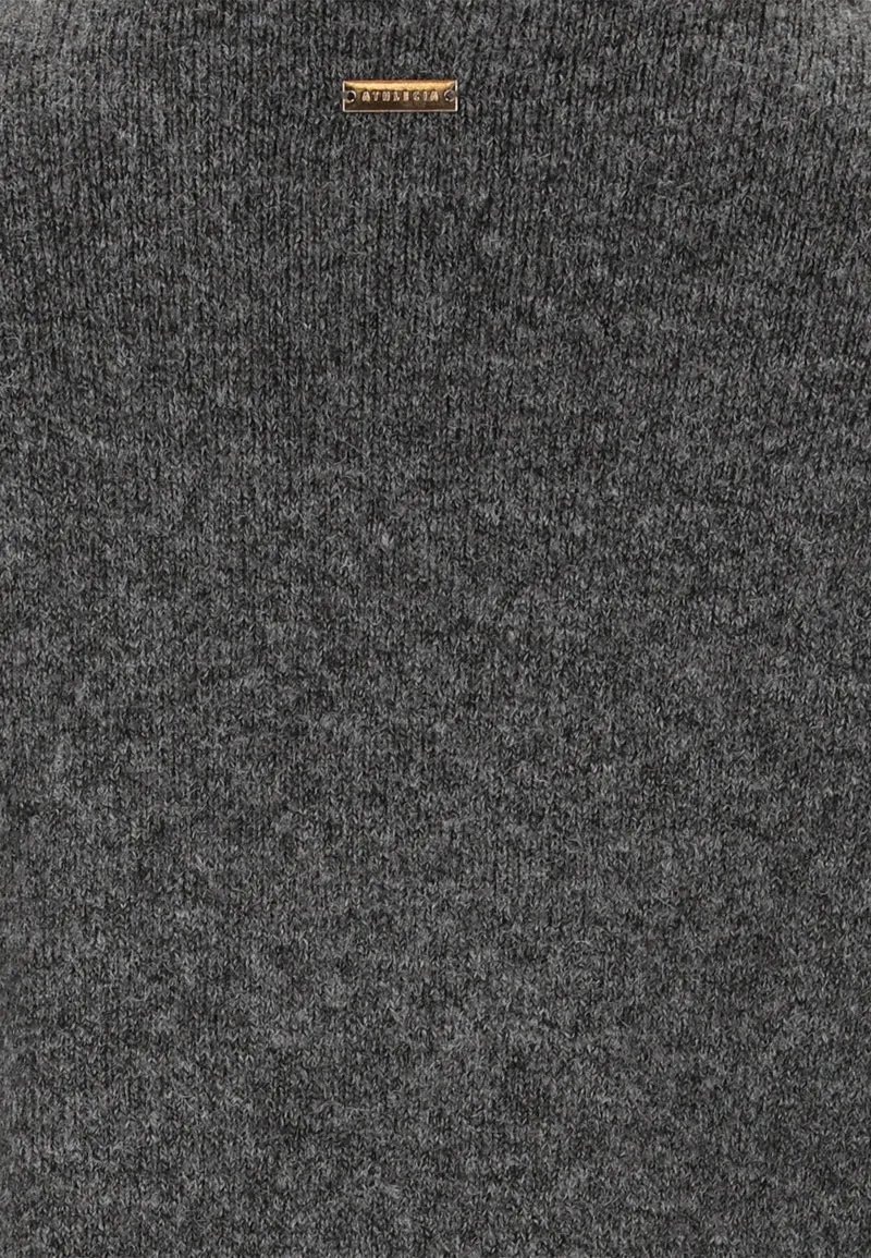 Athlecia Daviana W Knitted High Neck Damenpullover