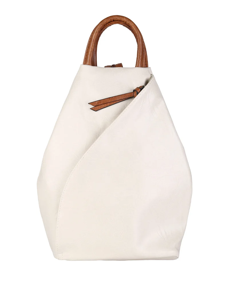 Zaino da donna in ecopelle - beige