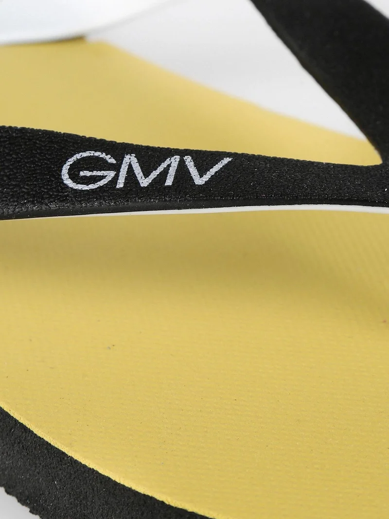 GianMarco Venturi Infradito uomo in gomma - giallo