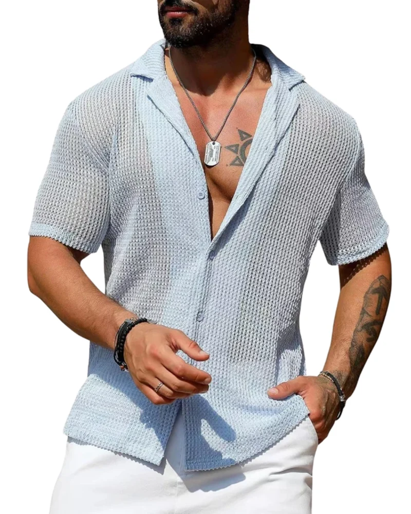 Elegant Knitted Shirt