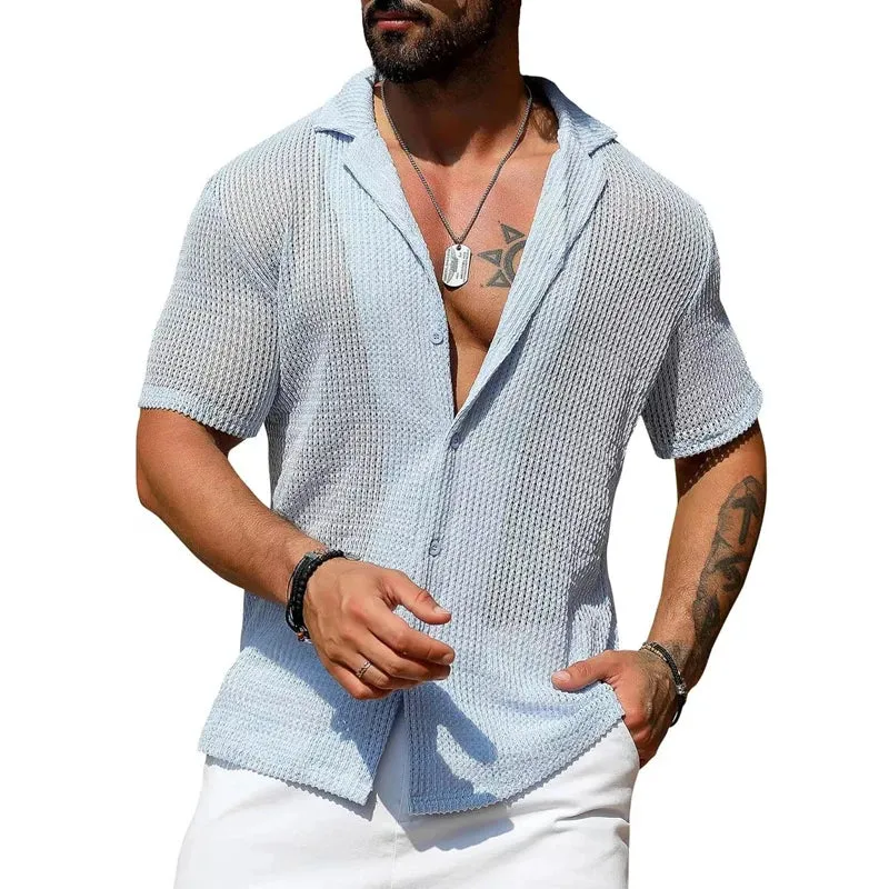 Elegant Knitted Shirt