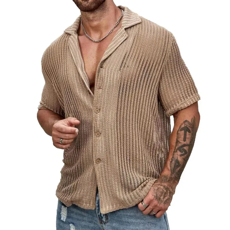 Elegant Knitted Shirt