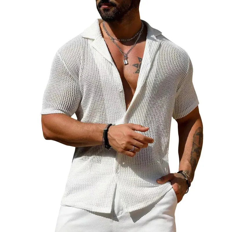 Elegant Knitted Shirt