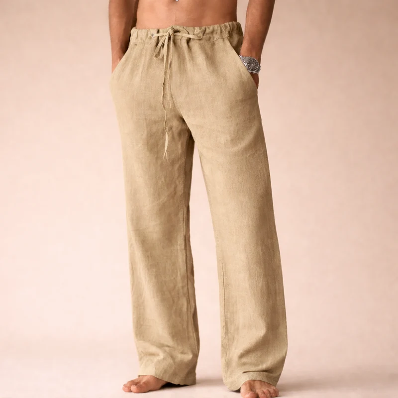 Casual Linen Men's Pants