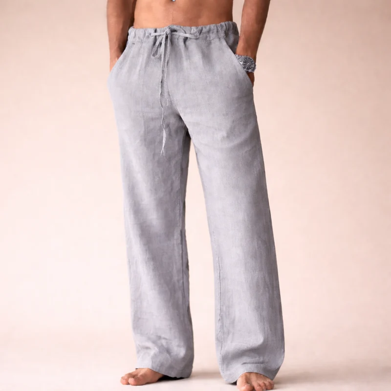 Casual Linen Men's Pants