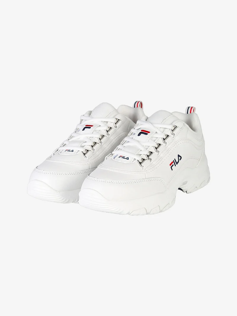 STRADA Sneakers in pelle da ragazza - bianco