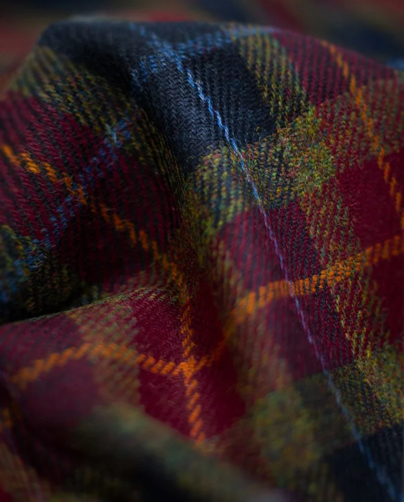 Harris Tweed Weste "Wales" in "Check of Island"