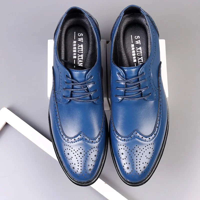 Elegant Leather Brogue Shoes