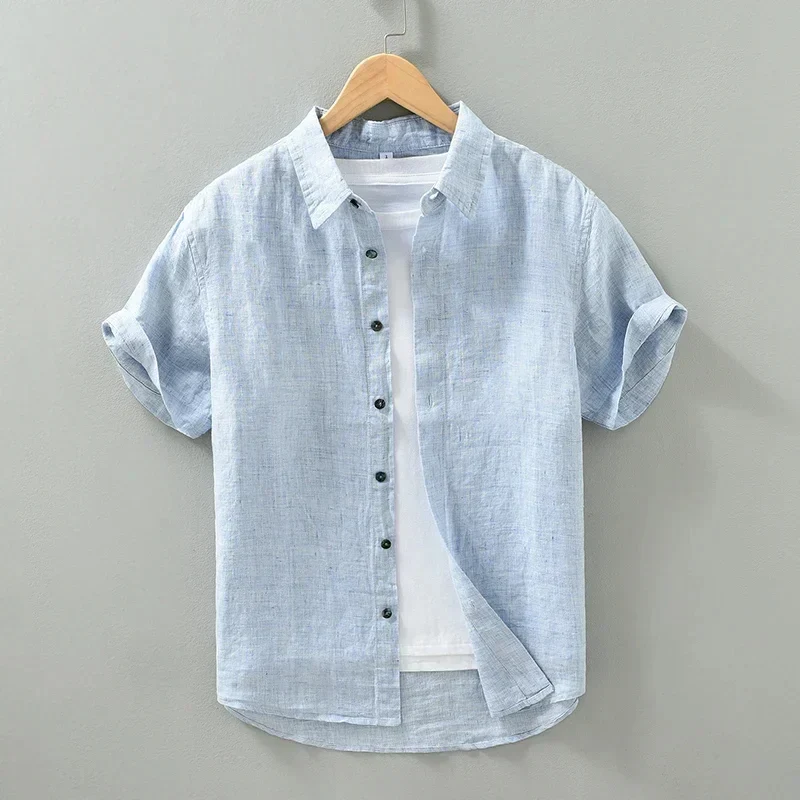 Elegant Linen Men's Shirt