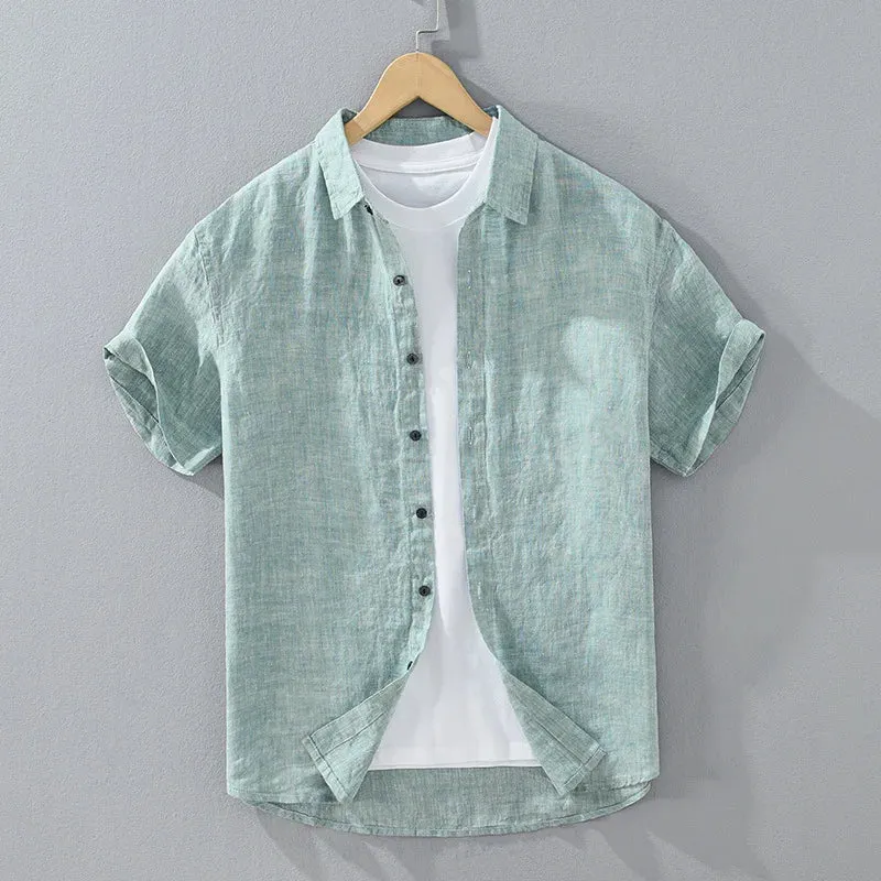 Elegant Linen Men's Shirt
