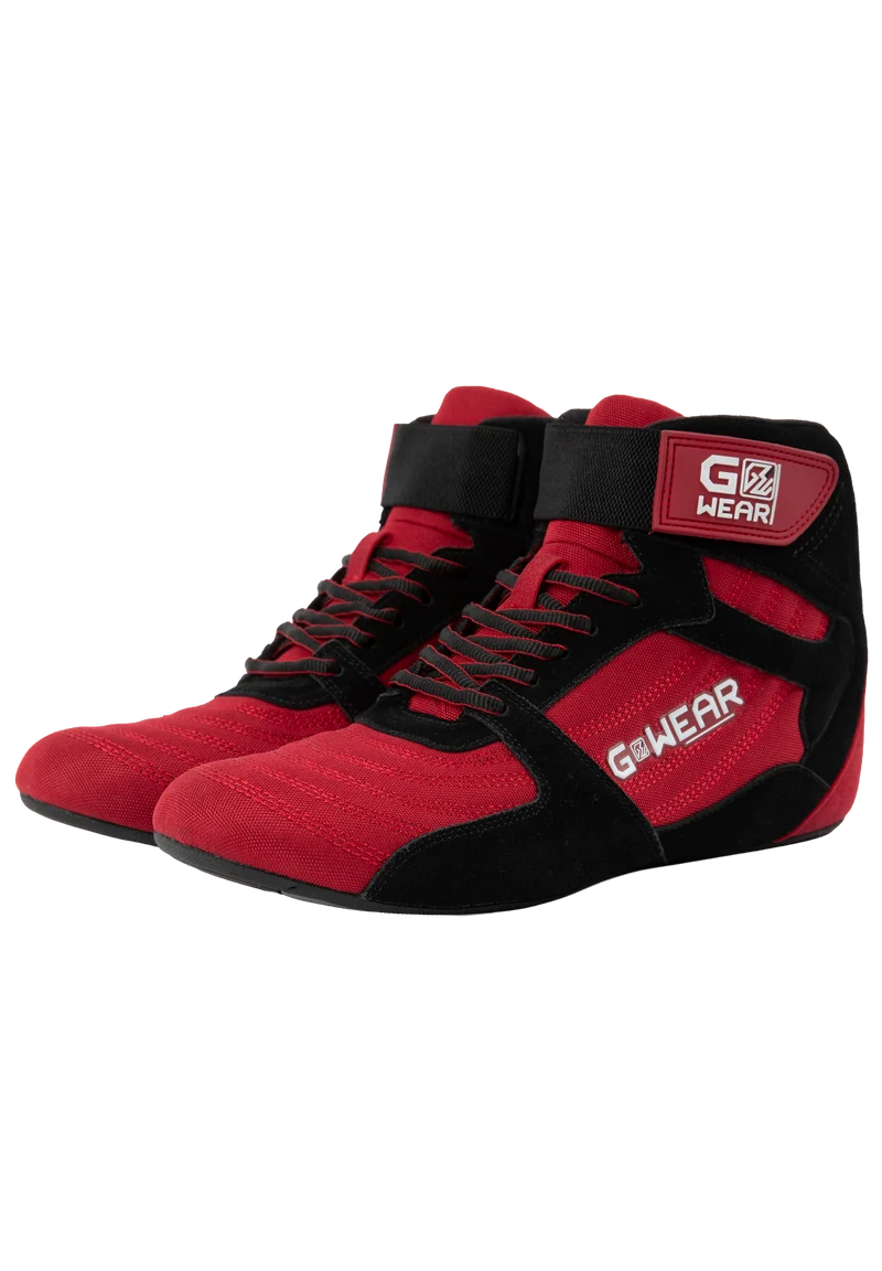 Gwear Pro High Tops - Red/Black