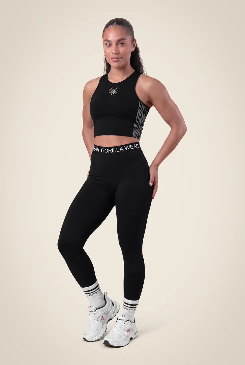 Zion Crop Top - Black