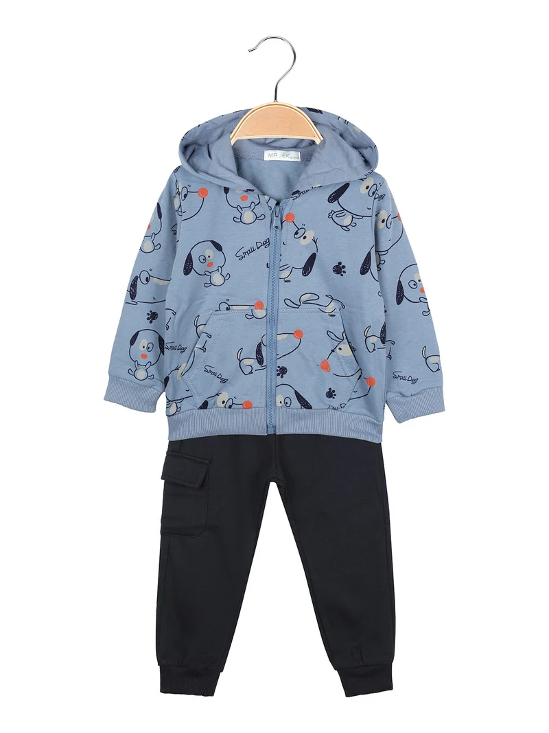 Completo da neonato 3 pezzi - blu