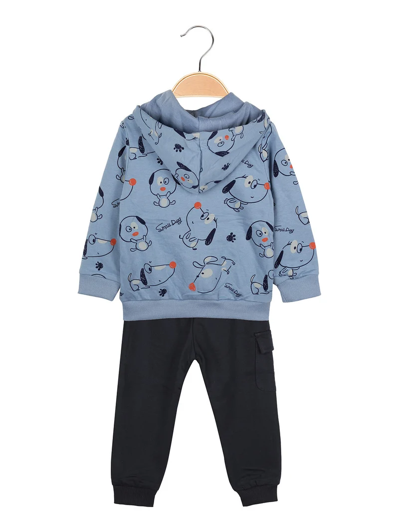 Completo da neonato 3 pezzi - blu