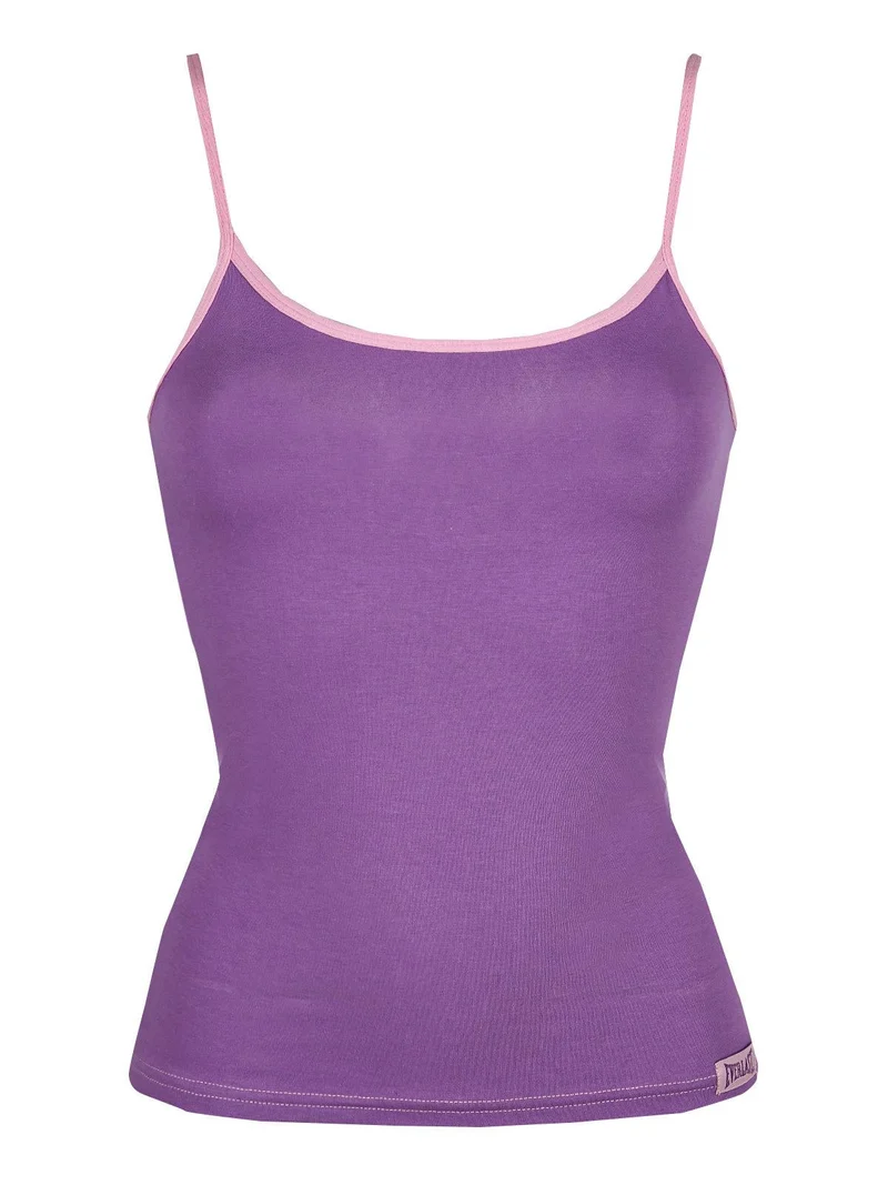 Canotta donna in cotone con spalline