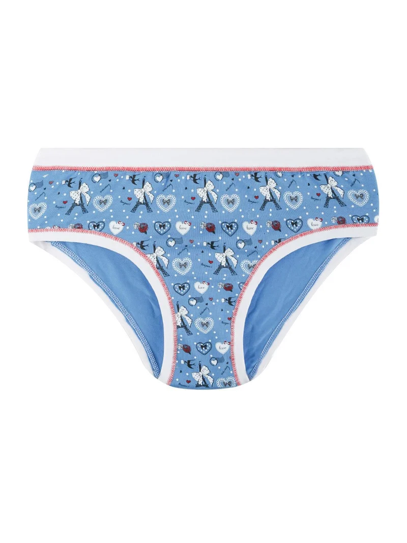 Slip bambina con stampe - blu