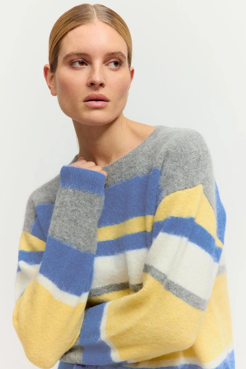 Multicolor striped Pullover
