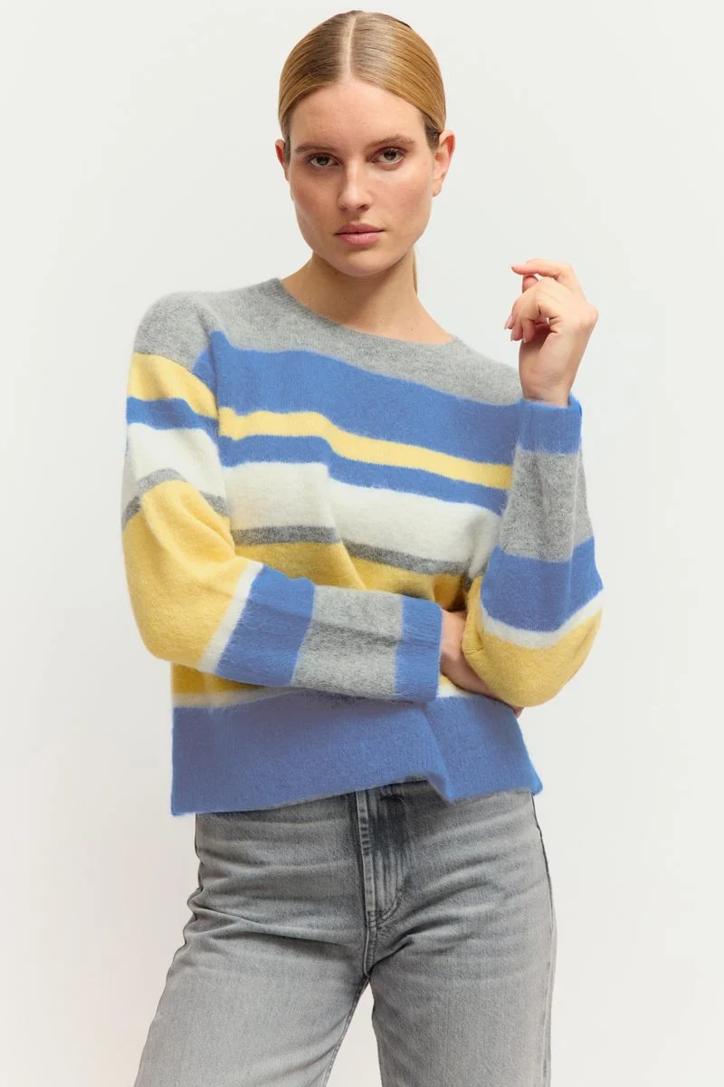 Multicolor striped Pullover
