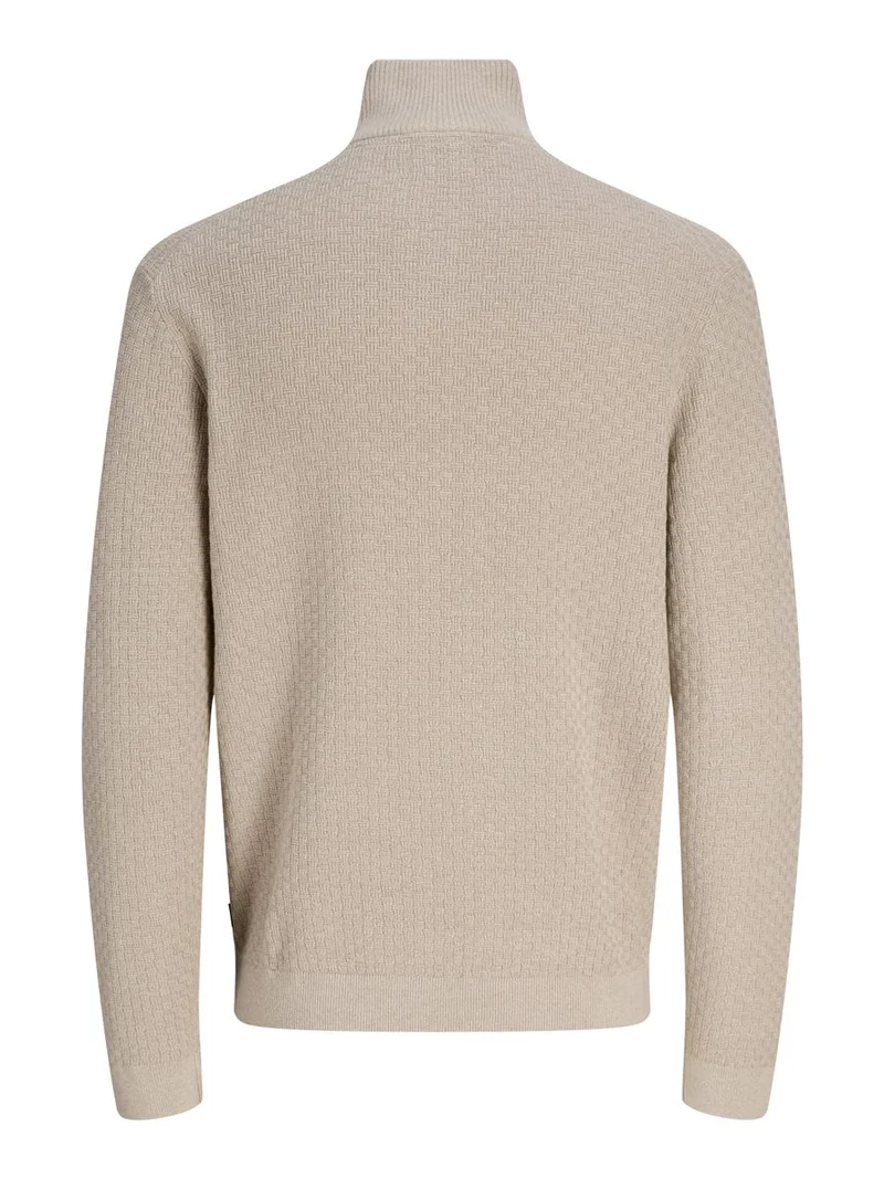 JPRBLUSTANLEY KNIT HALF ZIP BF