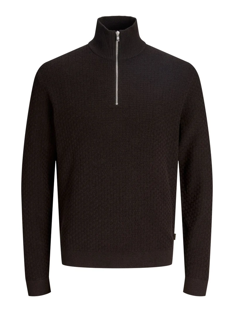JPRBLUSTANLEY KNIT HALF ZIP BF