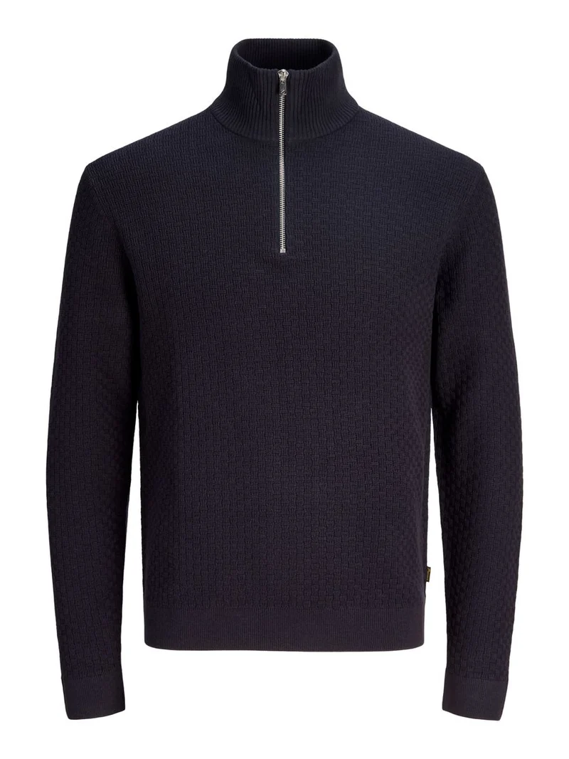 JPRBLUSTANLEY KNIT HALF ZIP BF