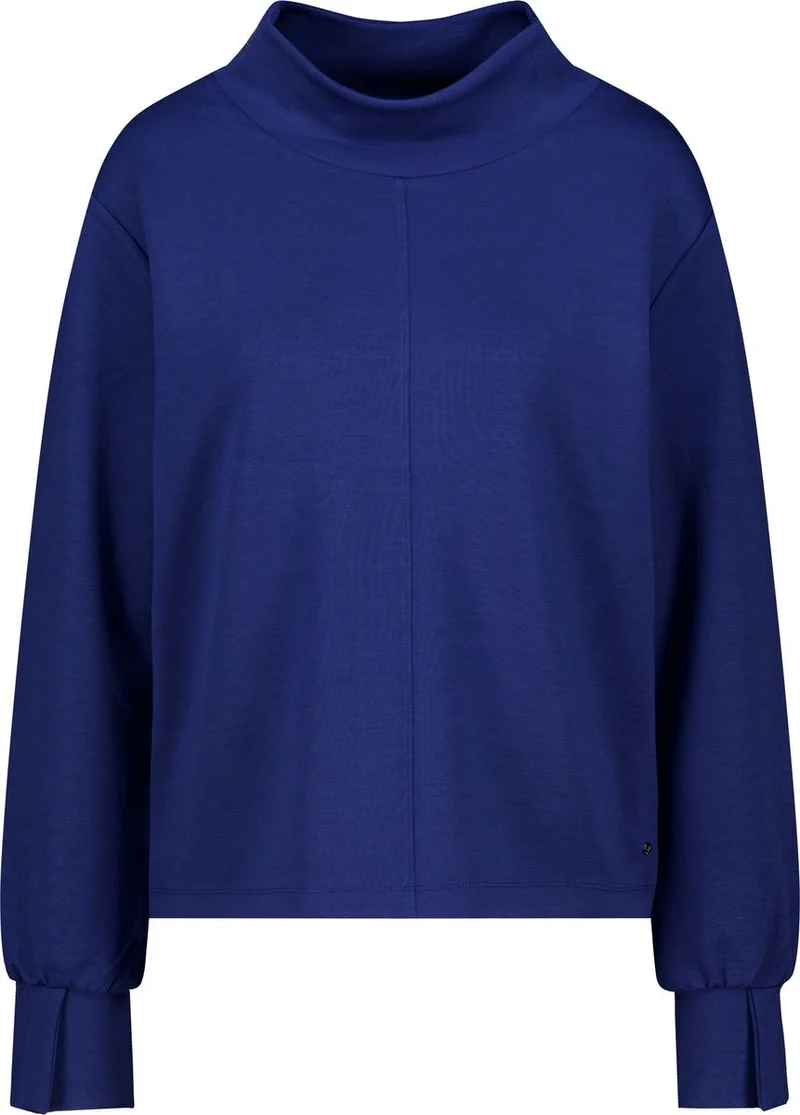 Sweatshirt mit Stehkragen