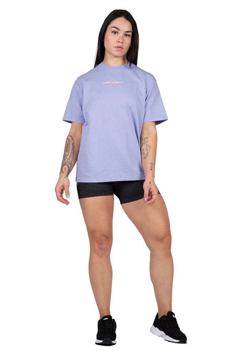 Medina Oversized T-Shirt - Lilac