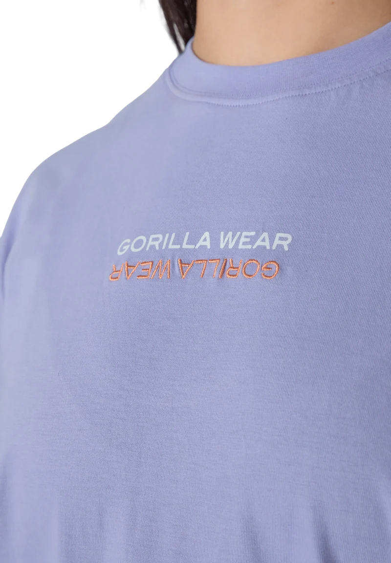 Medina Oversized T-Shirt - Lilac