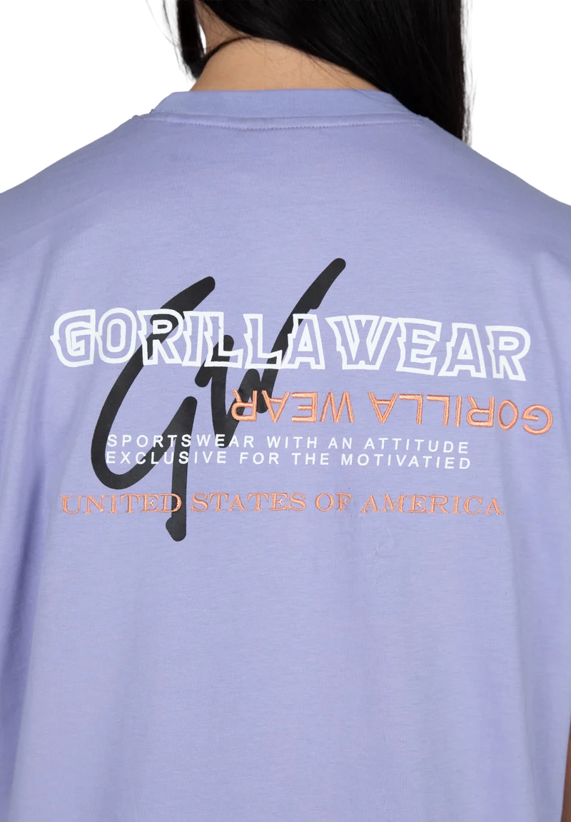 Medina Oversized T-Shirt - Lilac