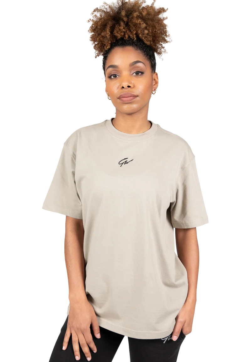 Bixby Oversized T-Shirt - Beige