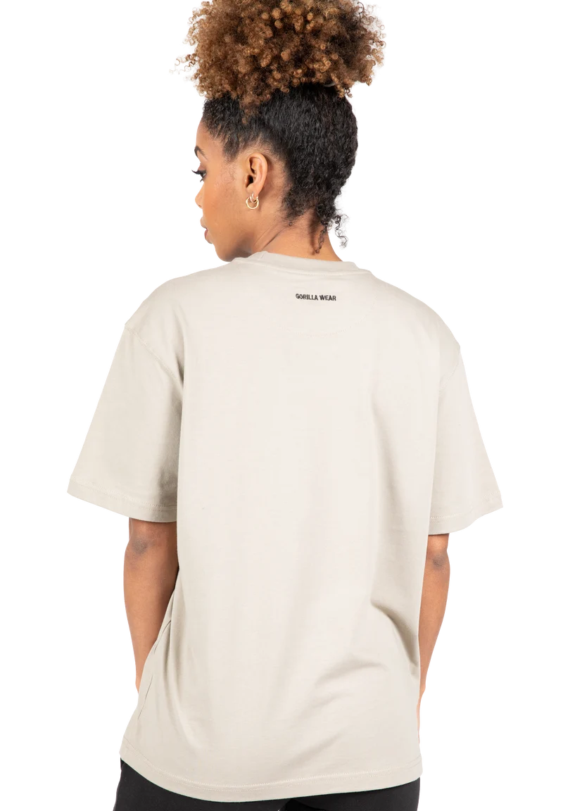 Bixby Oversized T-Shirt - Beige