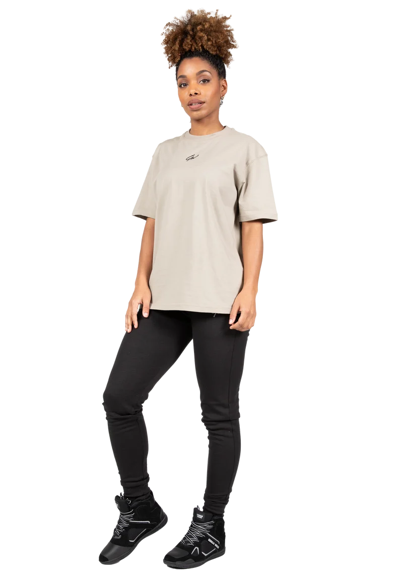 Bixby Oversized T-Shirt - Beige