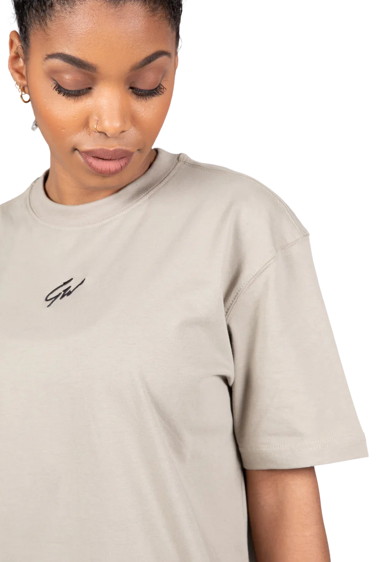Bixby Oversized T-Shirt - Beige