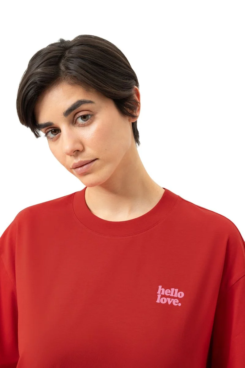 Bigshirt kurzarm