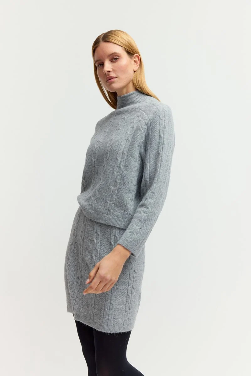 Cable Knit Skirt