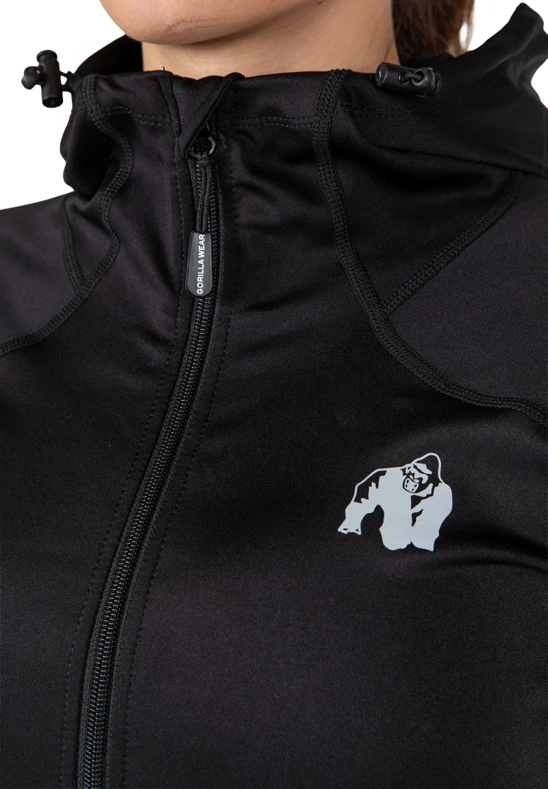 Halsey Track Jacket - Black