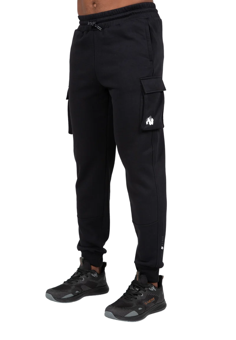 Hudson Cargo Sweatpants - Black