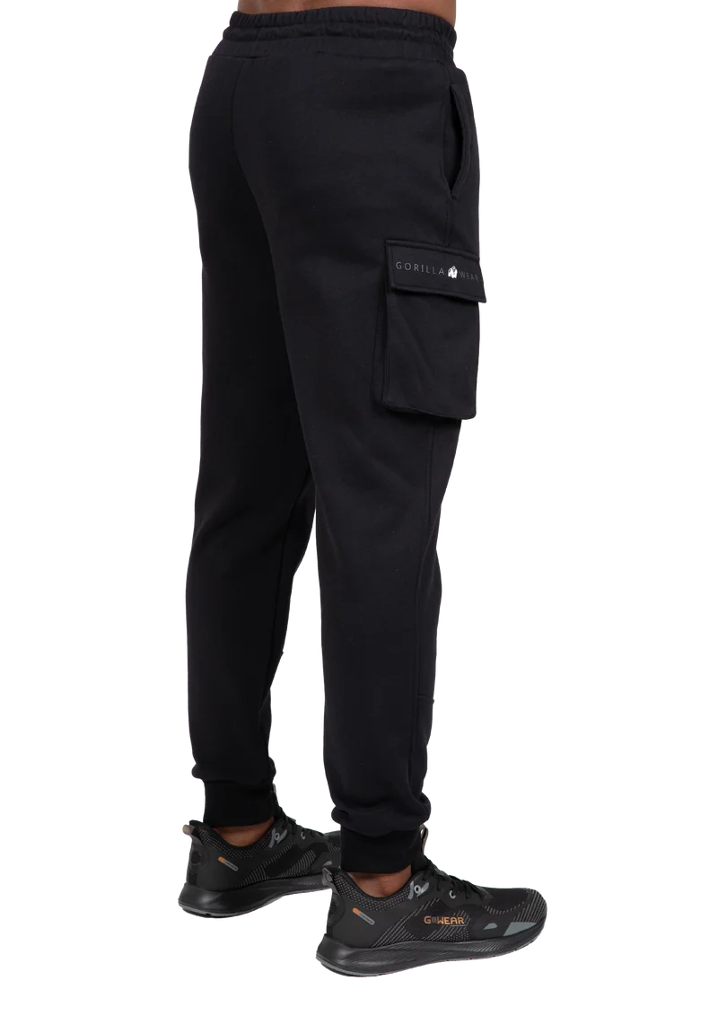 Hudson Cargo Sweatpants - Black