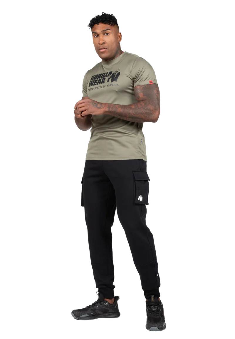 Hudson Cargo Sweatpants - Black