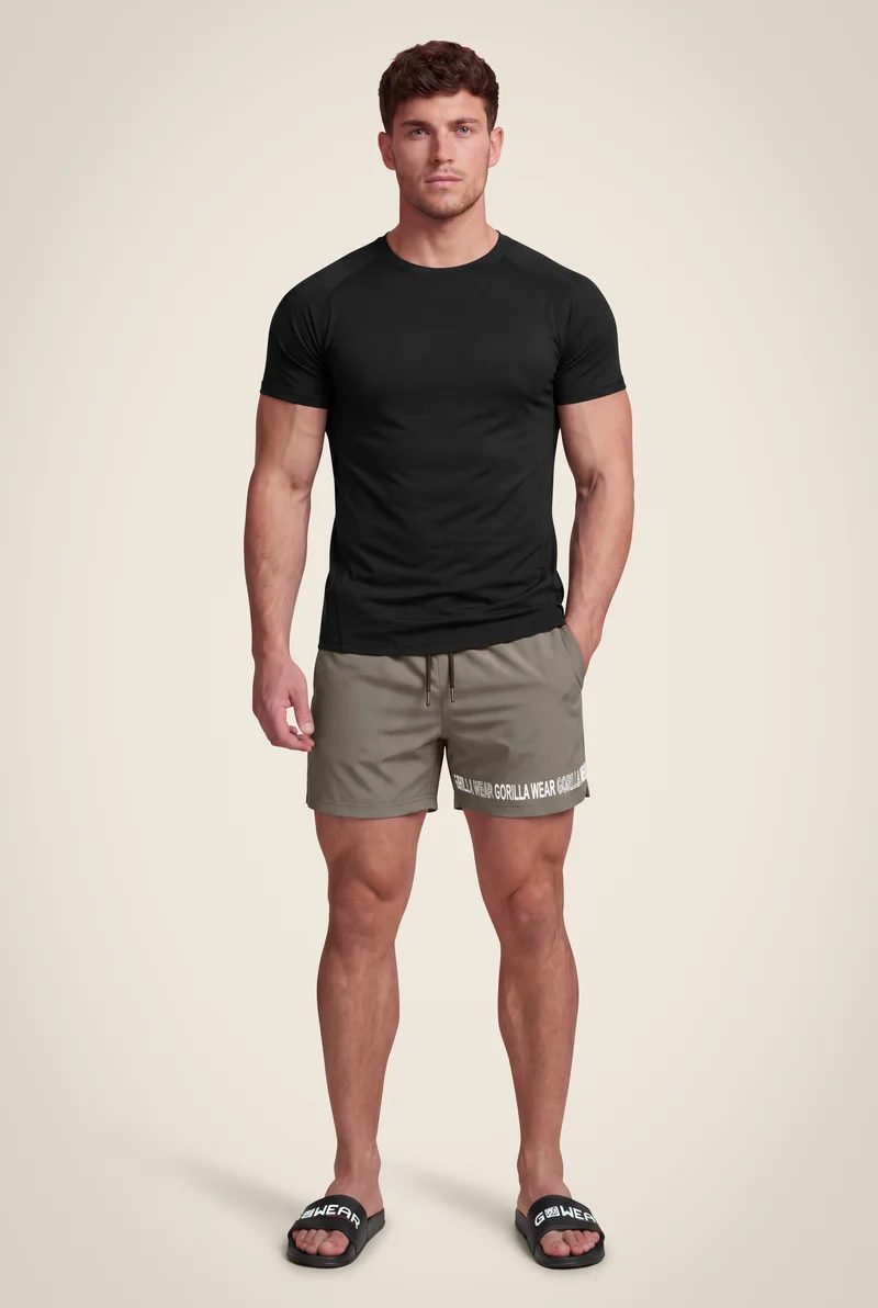 Otis Swim Shorts - Army Green