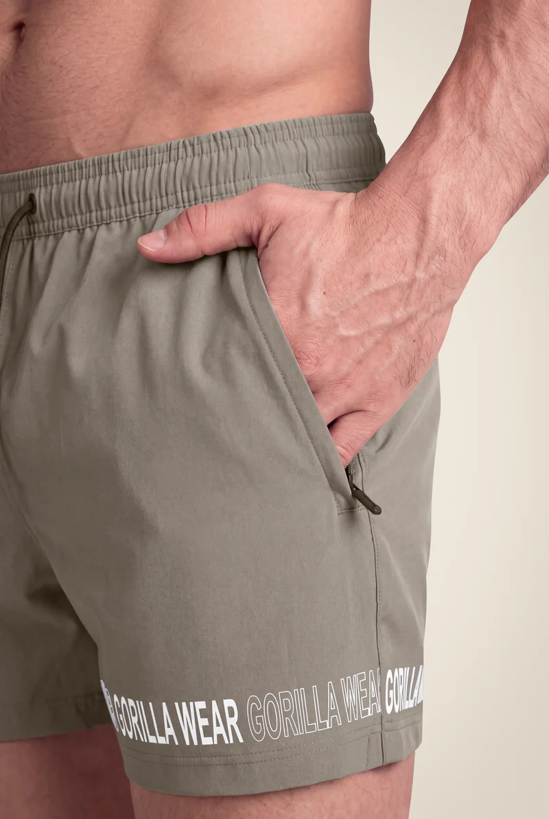 Otis Swim Shorts - Army Green