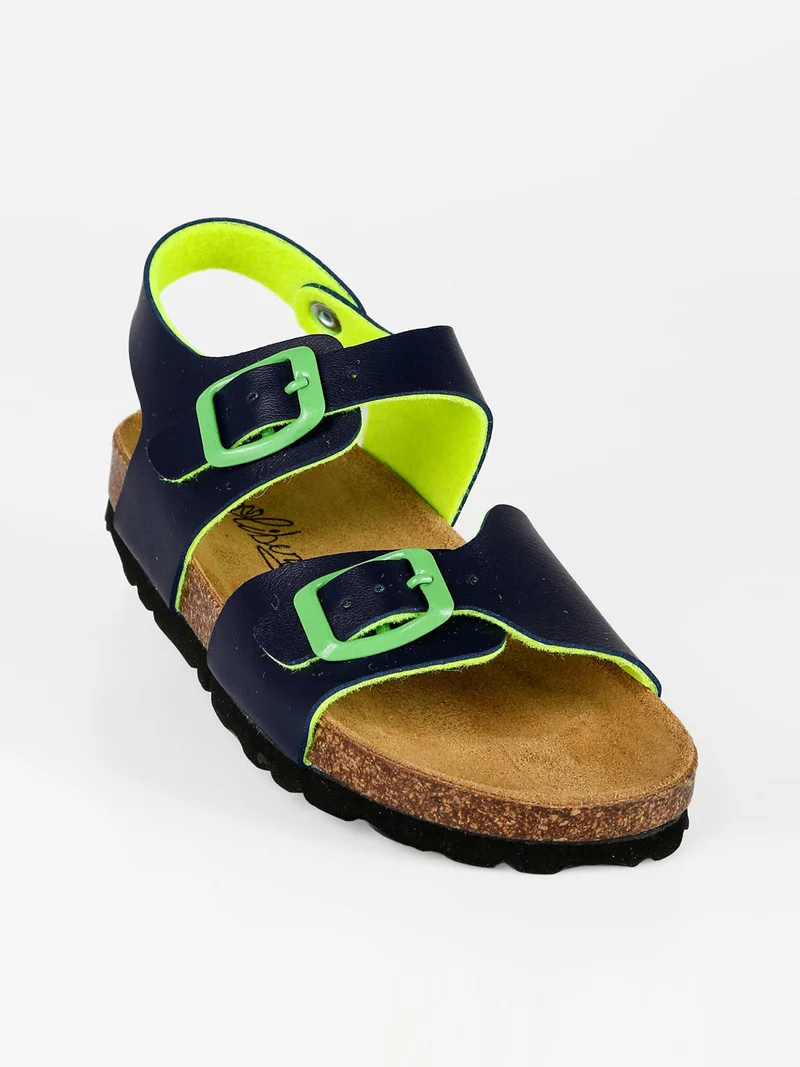 Sandaletti da bambino con cinturini - blu scuro