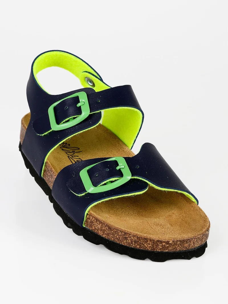 Sandaletti da bambino con cinturini - blu scuro