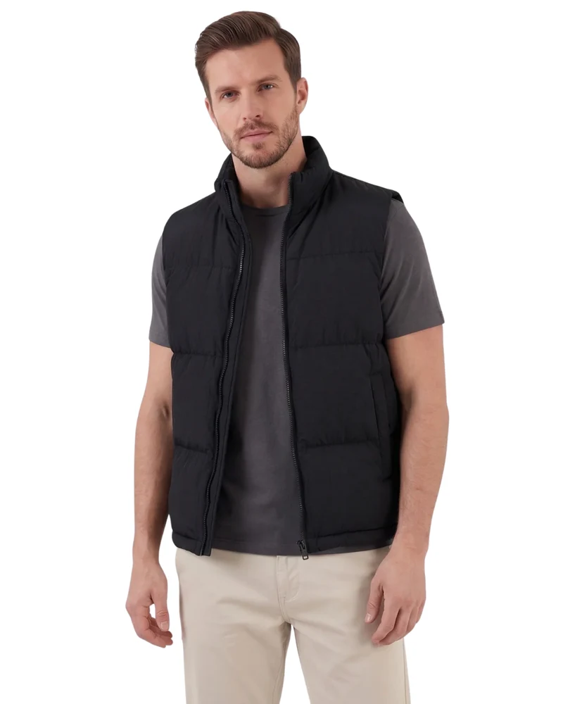 Elegant Sleeveless Puffer Vest