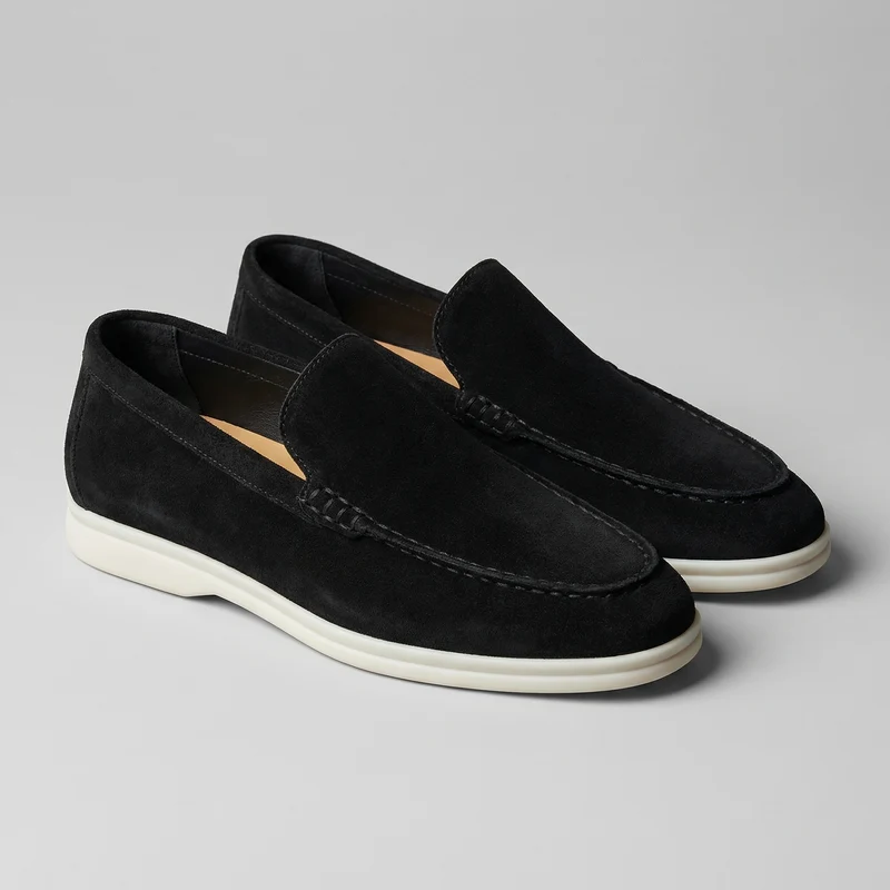 Elegant Suede Men's Loafers