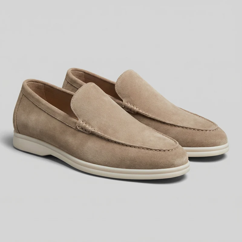 Elegant Suede Men's Loafers