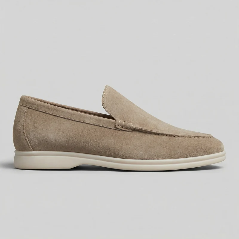 Elegant Suede Men's Loafers