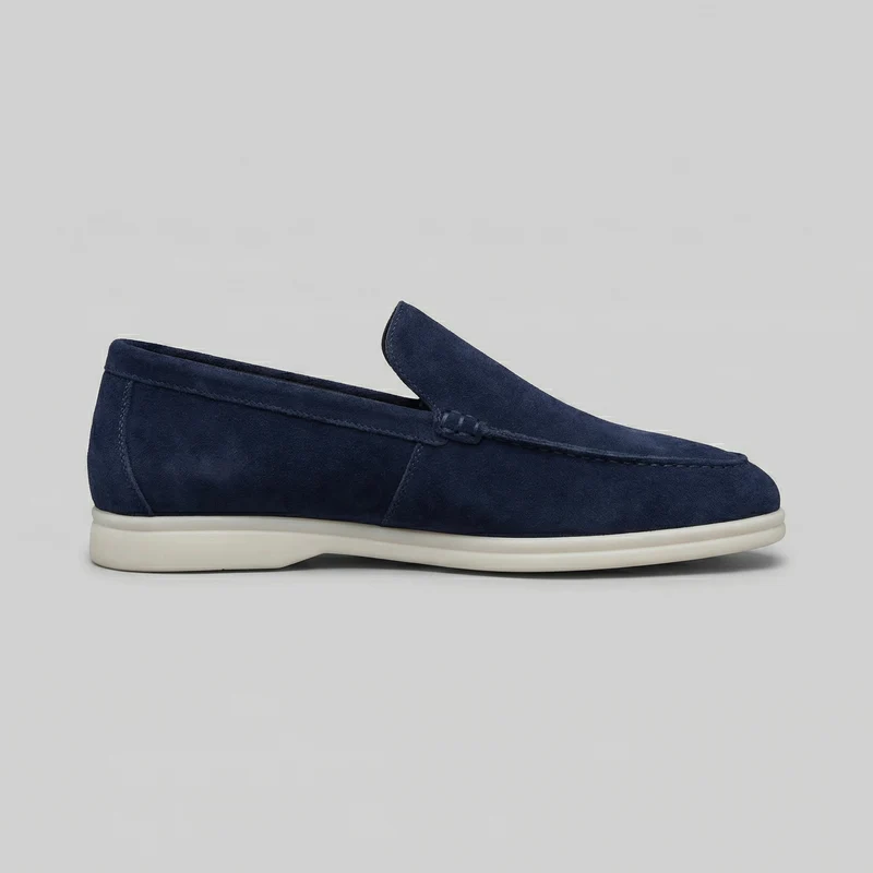 Elegant Suede Men's Loafers