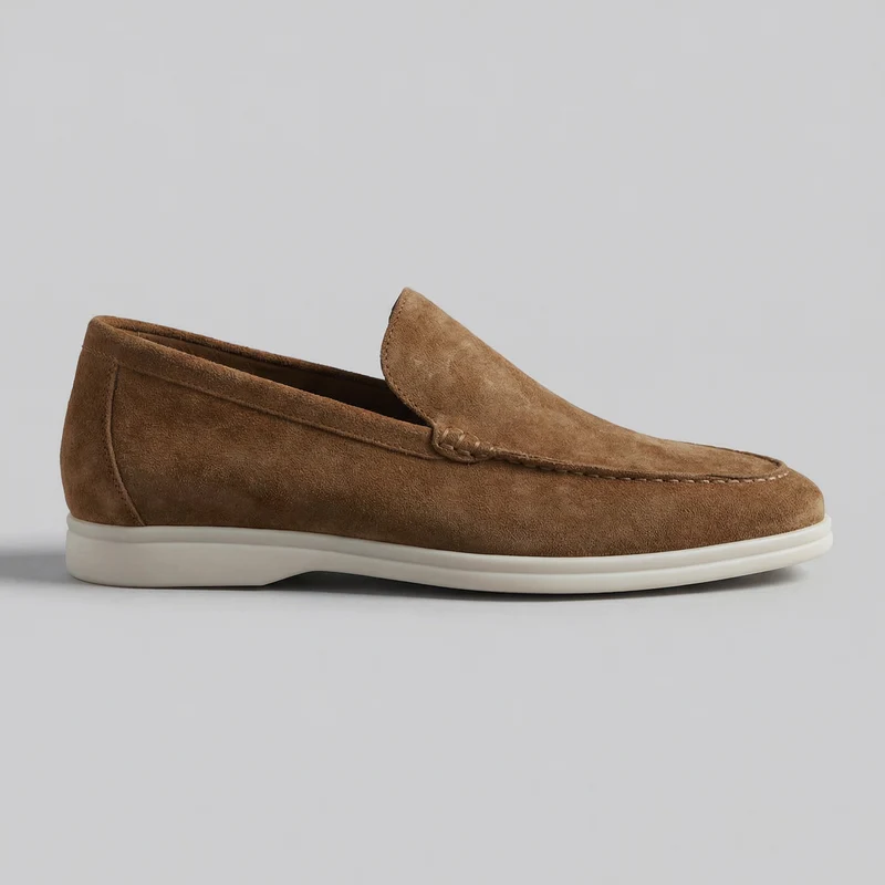 Elegant Suede Men's Loafers