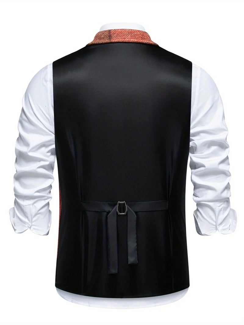 Elegant Patchwork Waistcoat
